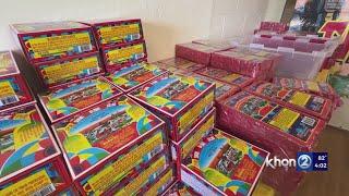 Firecrackers sales begin for New Year's Eve celebrations