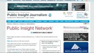 Inside the Newsroom: Public Insight Network