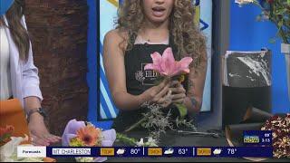 Creating your own floral art with Eileen Entertainment