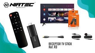 R3 Receptor TV STICK 4K (como conectar al televisor)