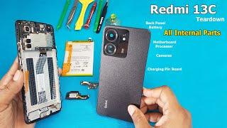 Redmi 13C Teardown | Redmi 13C Disassembly | All Internal Parts of Redmi13C