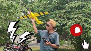 PERCOBAAN PYLON RC PLANE PART 2 