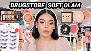 ALL DRUGSTORE Soft Glam Makeup For Beginners *Step By Step*