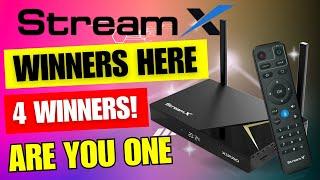 StreamX Fully Loaded TV IPTV Box GIVEAWAY