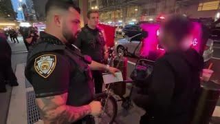 NYC cracking down on pedicab scams as fall tourism season picks up