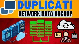 How to configure Duplicati | Backup Duplicati on Network Drive | Windows 10 Backup Over Lan