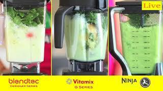 Blendtec vs Vitamix vs Ninja - Best Blender for Juicing - Dr. Oz Green Juice Recipe - Best Blender