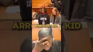 The Most Arrogant Kid Goes To Court