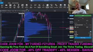 Trading The Open!  40% Off Tradeify -MyFundedFutures- SAVIUS  Using Code JOOM