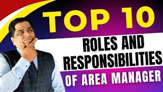 roles and responsibilities of restaurant area manager