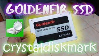 GoldenFir SSD Review | CrystalDiskMark