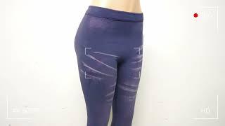 Seamless Leggings Manufacturer & Wholesale Supplier in China! Video: seamless denim style leggings.