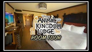 ANIMAL KINGDOM LODGE ROOM TOUR | Standard View Room Animal Kingdom Lodge | Best Rooms at Disney