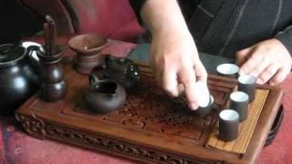 Another tea ceremony: Pu'erh tea in gong fu style