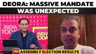 Milind Deora Exclusive On Maharashtra Polls Results , 'I Was Not Expecting This Scale Of A Mandate'