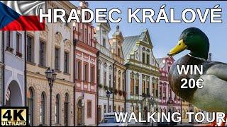 Hradec Králové, Czech Republic 4K - Win €20 by counting all the ducks - With subtitles