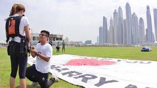 THE PROPOSAL  | SKYDIVE DUBAI