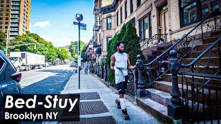 Walking in BED-STUY Brooklyn NYC | Gates Ave, Throop Ave, Lafayette Ave | Commentary & City Ambience