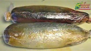 Lightly salted mackerel, tasty and simple, two variants of "Murmansk fat", from Fisherman dv.27rus,