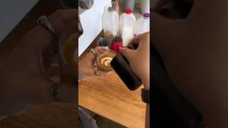 How to make a latte #coffee