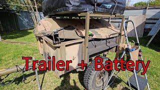 Adding a battery to my No5 camper-trailer.