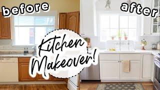 DREAM KITCHEN MAKEOVER! | Cozy Farmhouse Kitchen Decorate with Me!