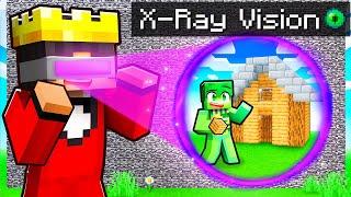 I Cheated with X-RAY VISION in a Build Challenge!