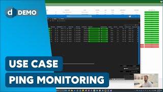Ping Monitoring - DataMiner Use Case Demo