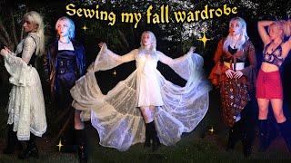 I sewed my fall wardrobe in 7 days  (aka a fabric stash purge)