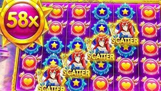 Словил 50x в Starlight Princess и...? // ЛЮТЫЙ ЗАНОС В Starlight Princess #shorts #casino #slot