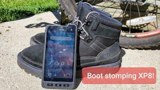 Sonim XP8 vs boot stomping