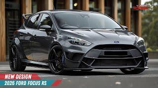 2026 Ford Focus RS REVEALED – More Power, More Performance!