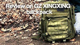 Review on GZ XINGXING 45L Backpack