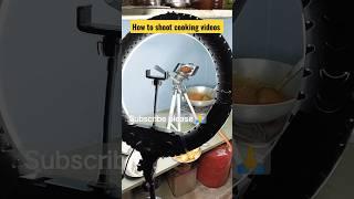 How To Shoot Cooking Videos #virenkitchen #shorts #reels #tranding #recipes @Virenkitchen 