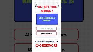  90% of English learners get this wrong – do you? #SHORT #FREE #ENGLISH
