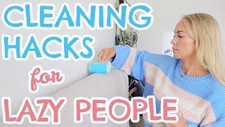 20 CLEANING HACKS FOR LAZY PEOPLE THAT WORK!