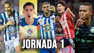 ¡TODOS los GOLES! Jornada 1 LIGA MX Clausura 2024 - Futbol Mexicano