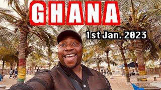 AFRICAN VILLAGE NIGHTLIFE // African Village Beach ️ 2023 New Year Party  |Part. 1