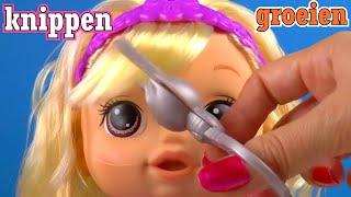 Baby alive pop: Knip d'r haren en laat het weer groeien door te kammen!