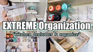 NEW! EXTREME KITCHEN ORGANIZATION IDEAS | ORGANIZING DECLUTTERING