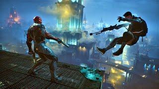 Gotham Knights  - Red Hood & Robin Stealth Takedowns