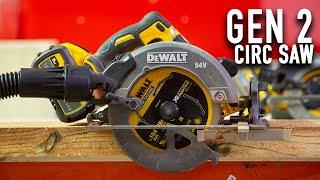 NEW DEWALT Gen2 54v Flexvolt 184mm Circular Saw (DCS578)