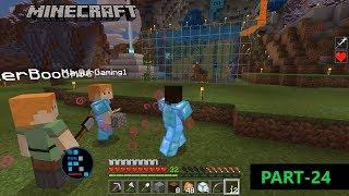 MINECRAFT GAMEPLAY | WORKING ON OUR BASE AND RANDOM PLAYERS BREAK INTO THE SERVER#24