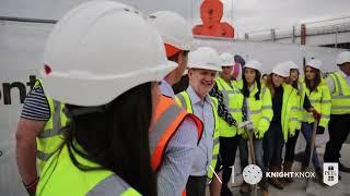 X1 Media City Tower 2 Topping Out