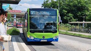 Regiobus PM | Mitfahrt im kompletten 601 von Teltow Bahnhof bis Potsdam, S Hauptbahnhof im C2G 303