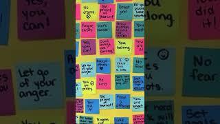 Study motivation sticky notes #motivation #study #studyshortvideo #studytips #students #studywithme