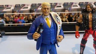 Cody Rhodes WAW title promo action figures