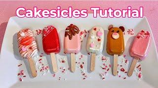 How to make Cakesicles using Boxed Cake Mix | Boxed Cake Mix HACK!