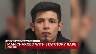 Man charged with statutory rape