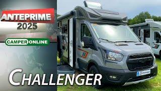 Challenger: anteprime e novità camper e van 2025